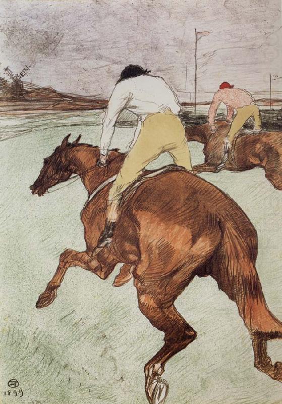 Henri de toulouse-lautrec The Jockey